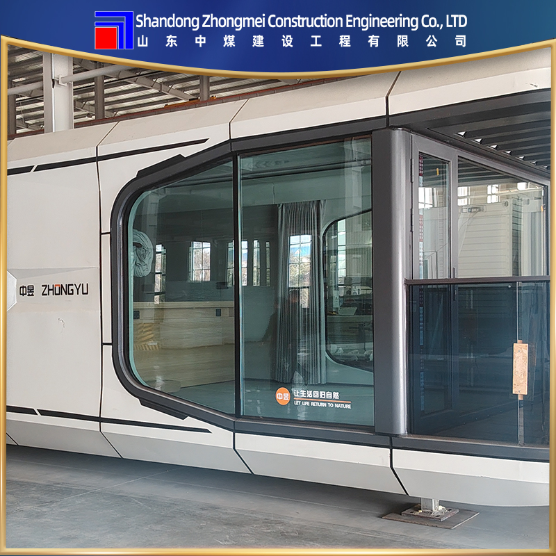 Modern Space Capsule Cabin with Insulated Wall and Flooring