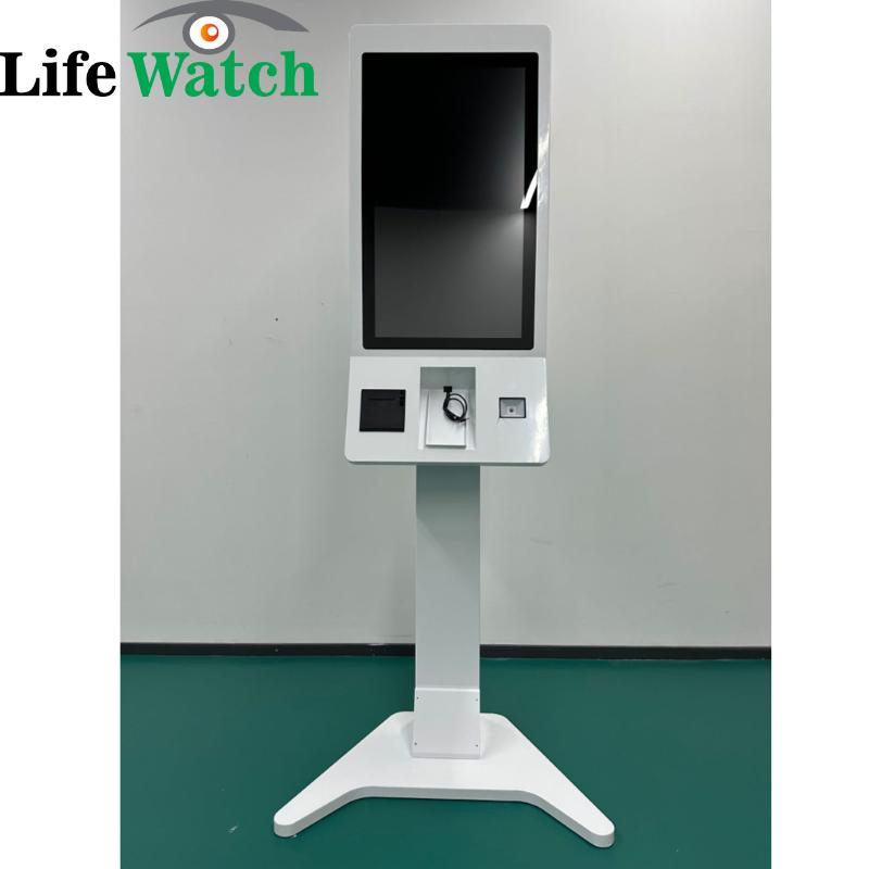27 Inch Display Advertise Publicity Video Hospital Healthcare Self-Service Kiosk