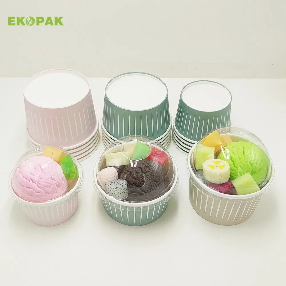 Food Grade Double PE Low Price Paper Ice Cream Cup