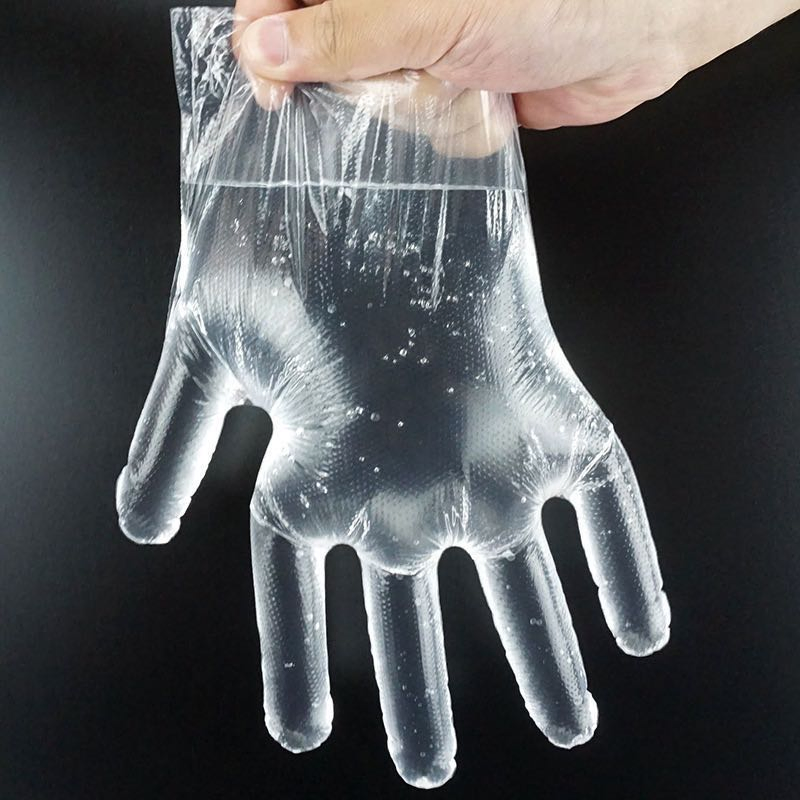 China Wholesale Food Grade LDPE / HDPE / CPE / PE / TPE Plastic Disposable Gloves