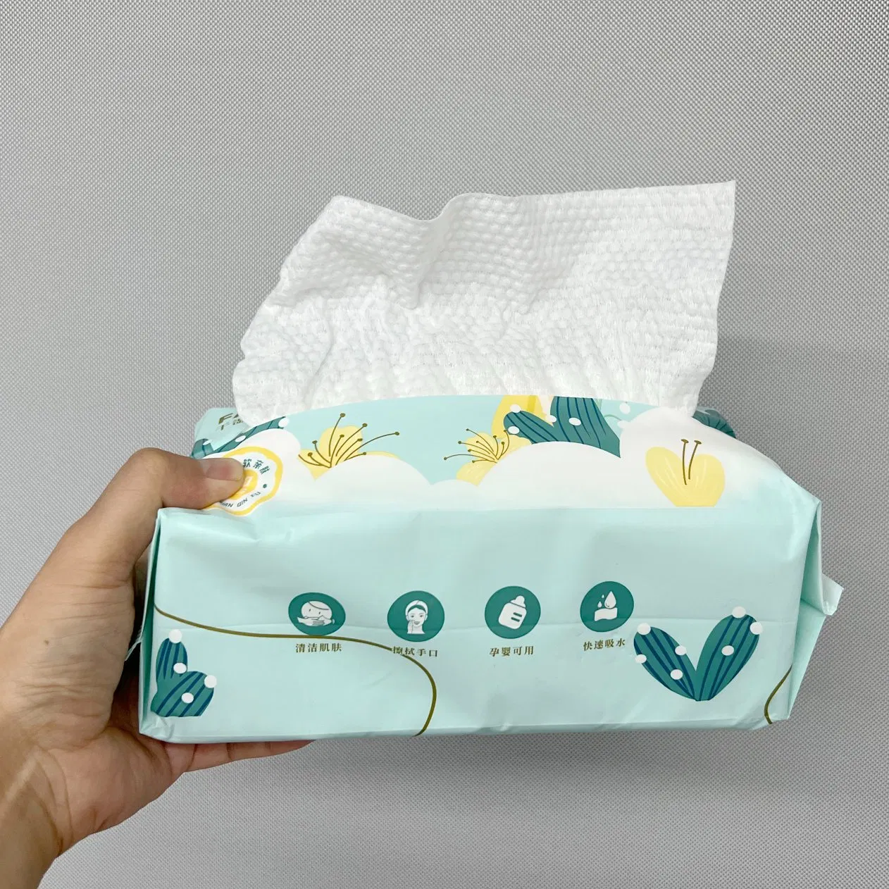 Custom Logo Brand Antibacterial Alcohol Disinfection Wet Wipes Disinfecting Alcohol Pads Wipe OEM ODM