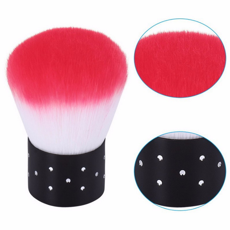 Manicure Tool Nail Dust Powder Brush Portable Dust Leaning Make up Brush for Nail Art Salon