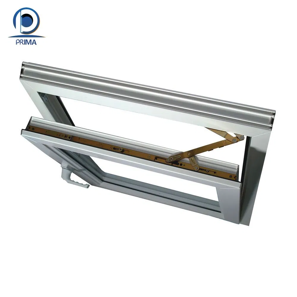 New Design Popular UPVC Double Glaze Aluminium Double Glazed Windows Tilt and Turn Window