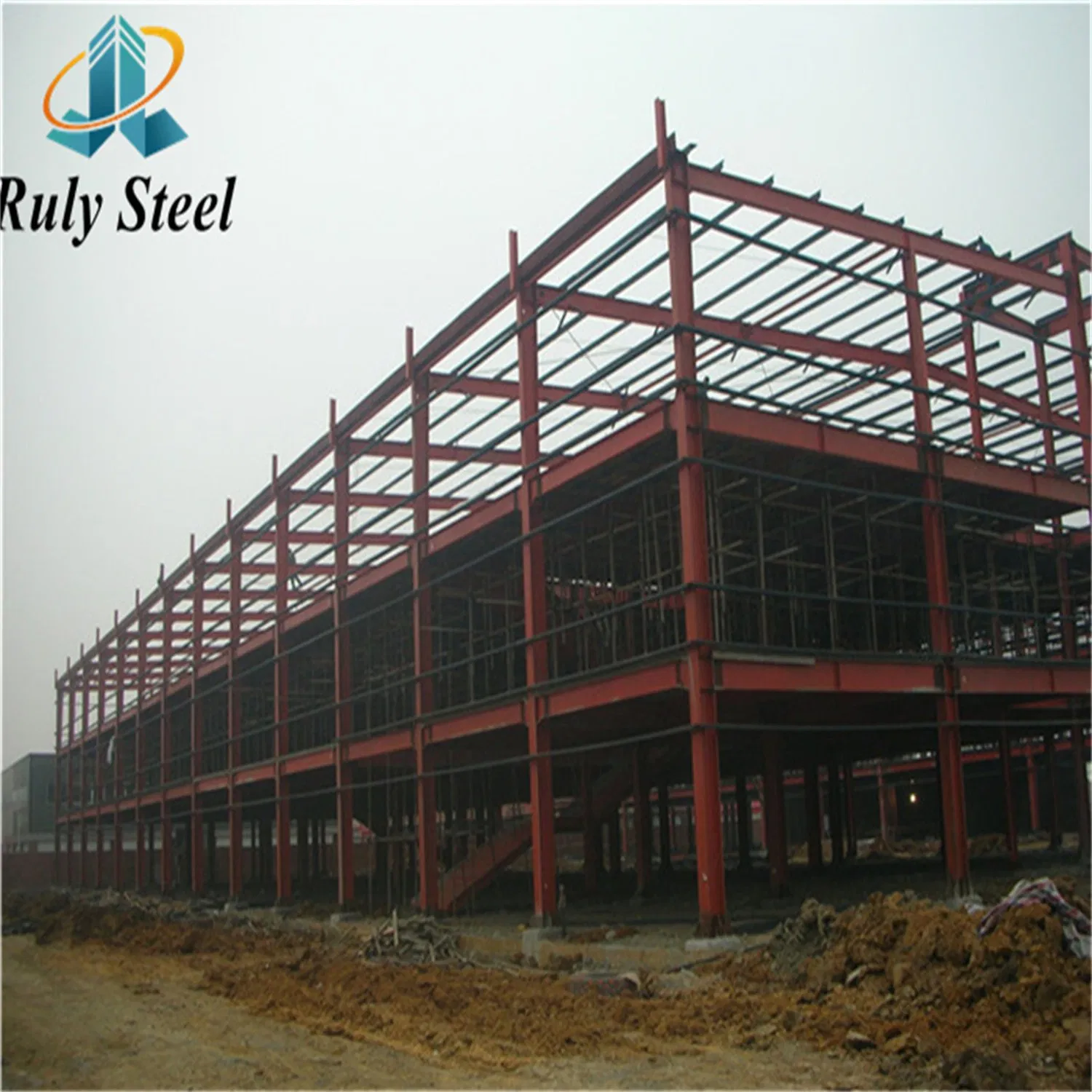 Single Sheet Roof Asia Standard Prefab Industry Steel Structure Building Metal Warehouse