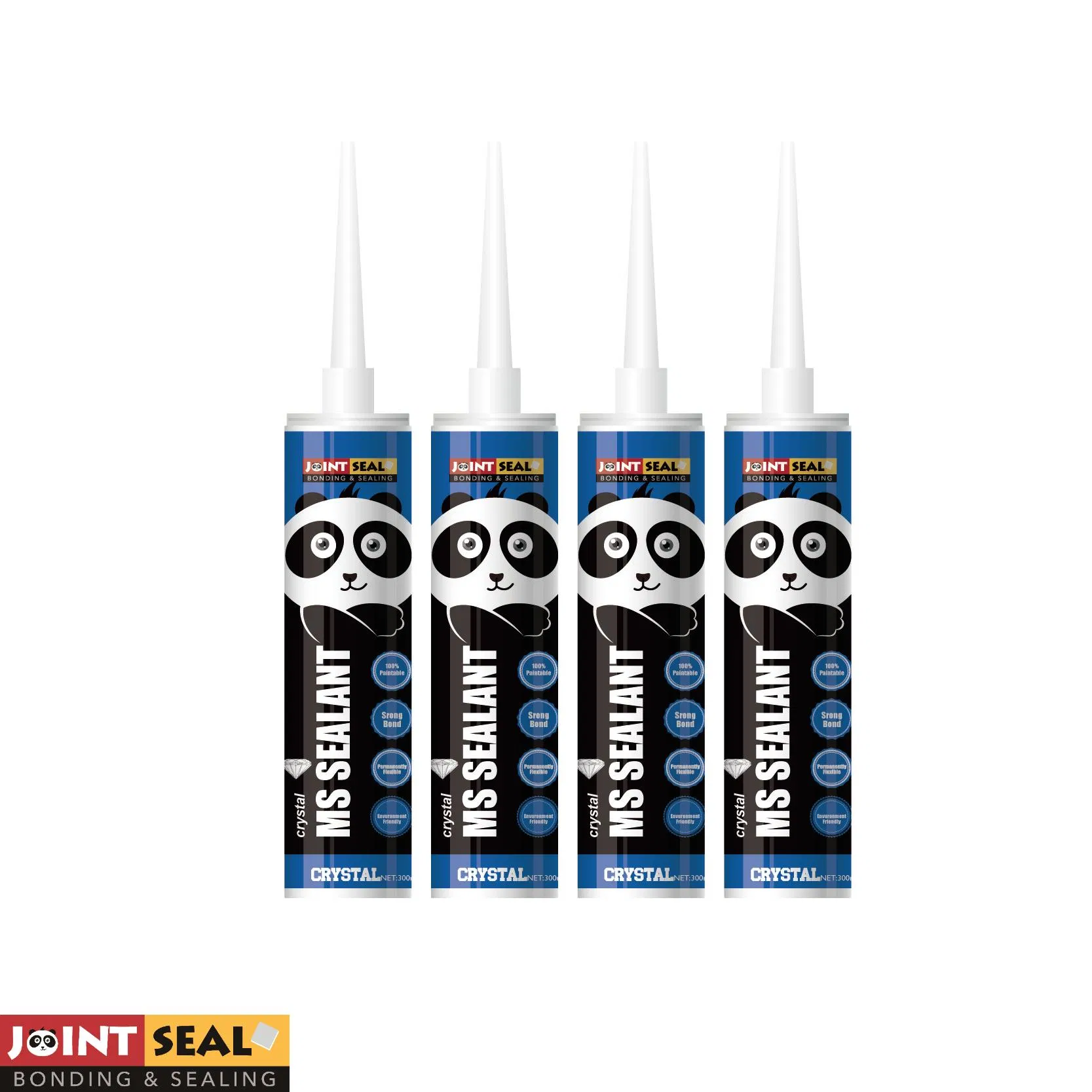 Diamond Crystal Clear Ms Polymer Sealant for Containers Sealing Bonding Crystal Brick High Quality 24hours Curing