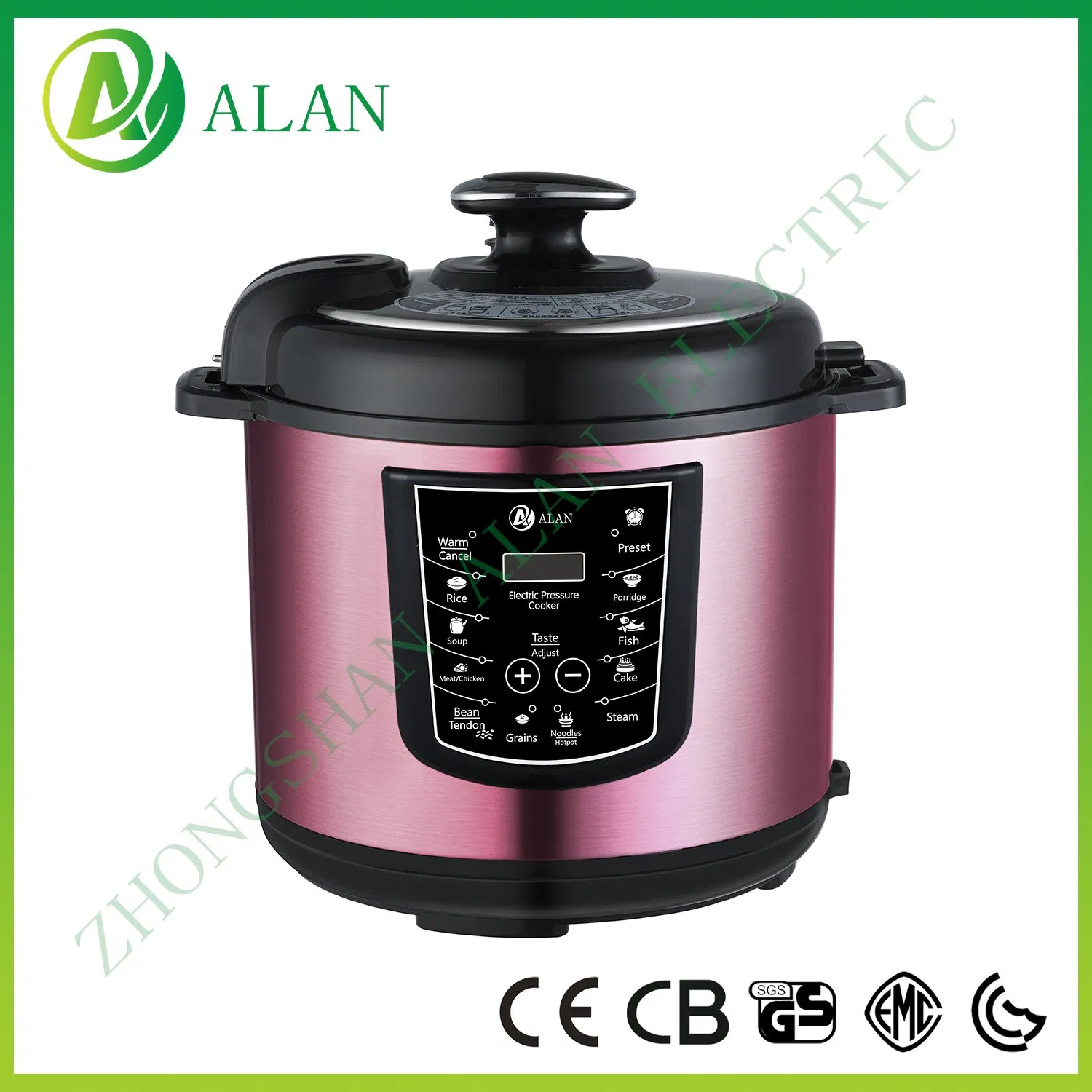 Buy CE Good Recipes Pushbutton Control Multipurpose Induction Electric Pressure Cooker Induction Base