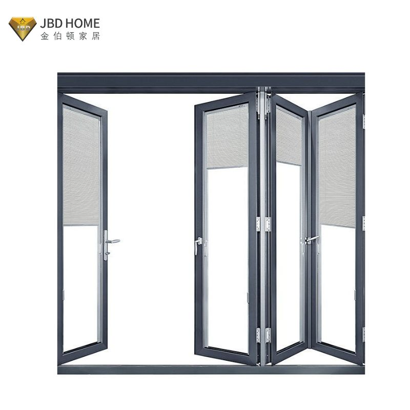 Stylish Insulated Glass Bi-Folding Windows for Soundproofing Solutions