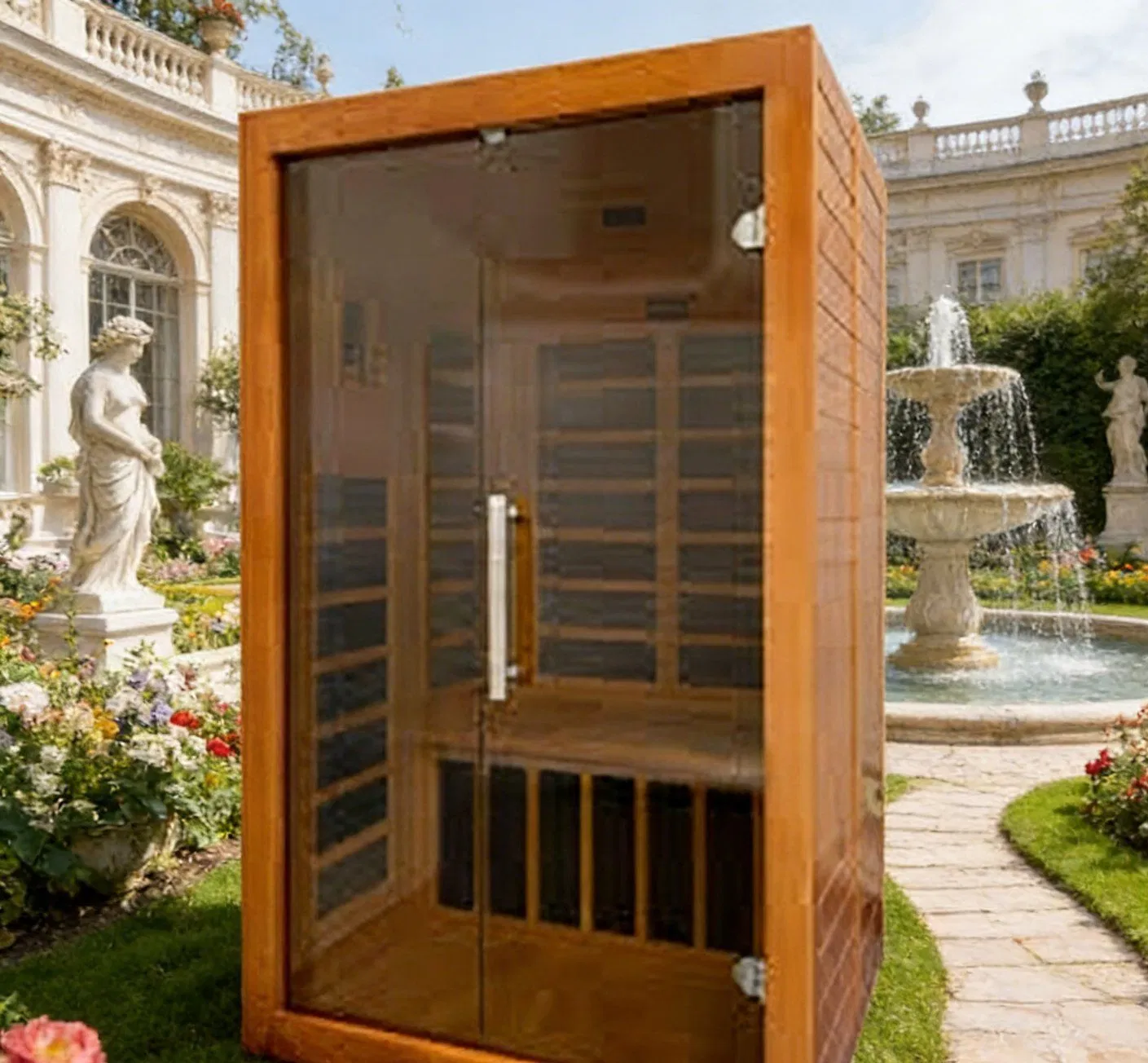 Инфракрасная сауна для спины и шеи