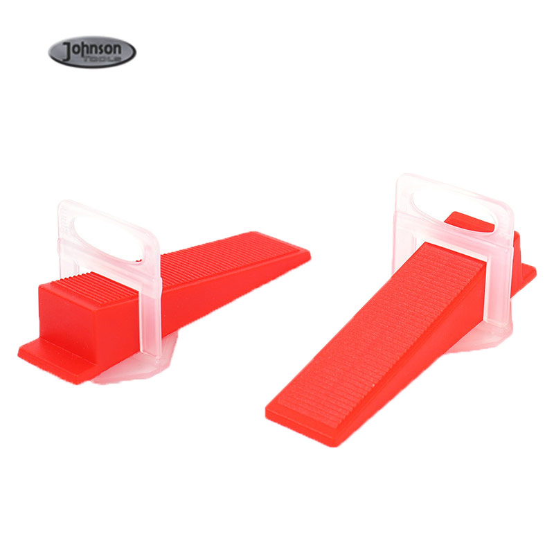 Tile Leveling System Tools PVC Reusable Wedges on Tile Installation