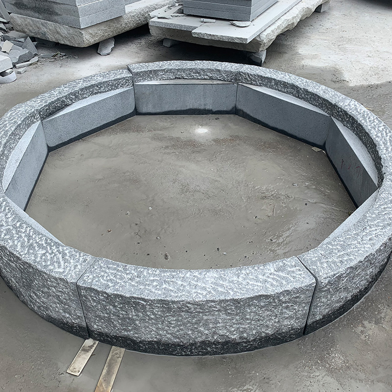 Project Stone G623/G603/G682 Light Grey/White/Yellow/Beige Split/Pineappled/Flamed Granite Stone for Wall Cladding Tiles/Corner Quoins/Kerbs/Coping/Paving