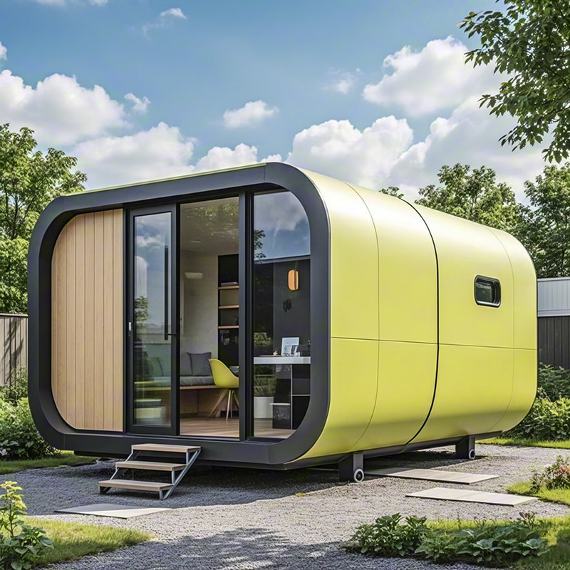 Low-Cost Customizable Mobile Soundproof Vocal Booth Single Wide Modular Homes