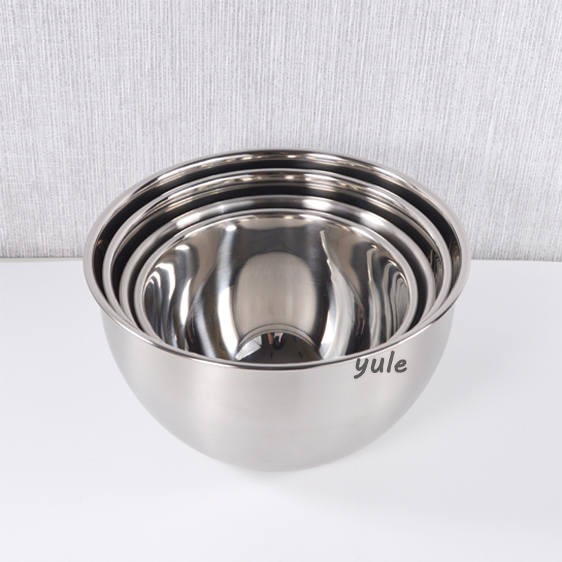 Hot Sale Factory Wholesale 0.5mm Height Quality Salad Mixing Bowl Stinless Steel Mixing Bowl