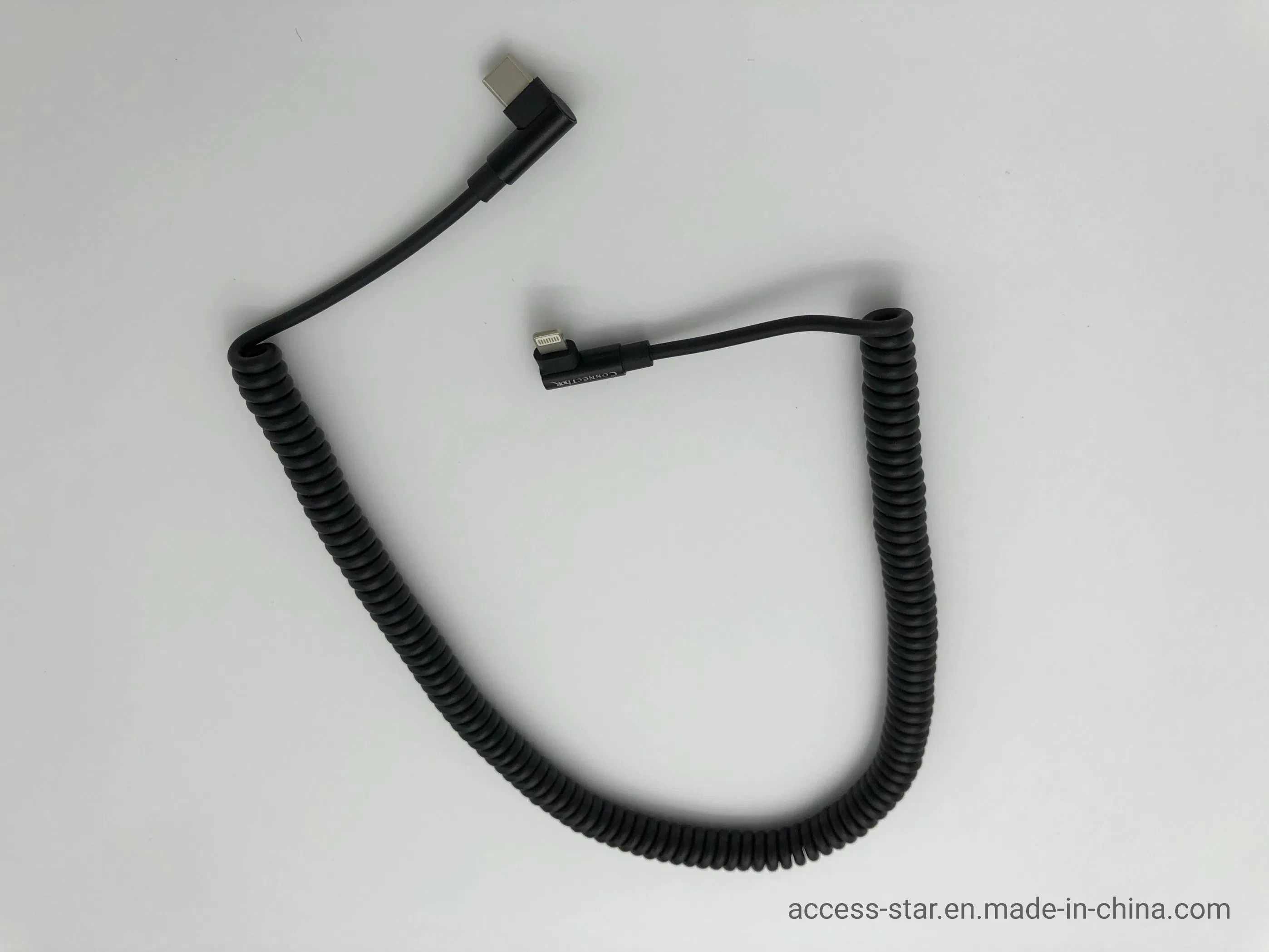 Угловой кабель Type-C — USB, 60 см