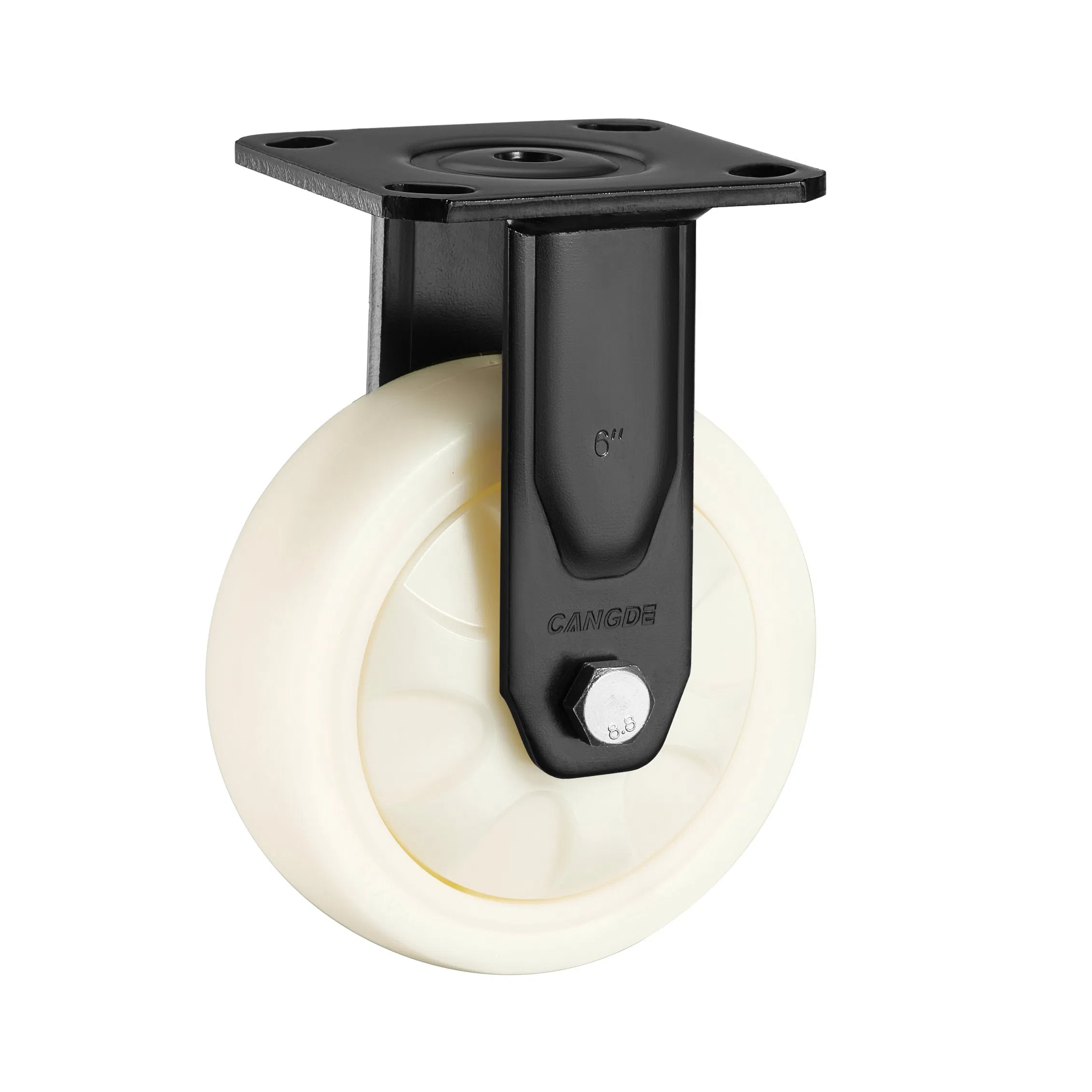 Duty Rigid Caster Wheel 4/5/6/8 Inch PP Industrial Heavy Duty Fixed Casters