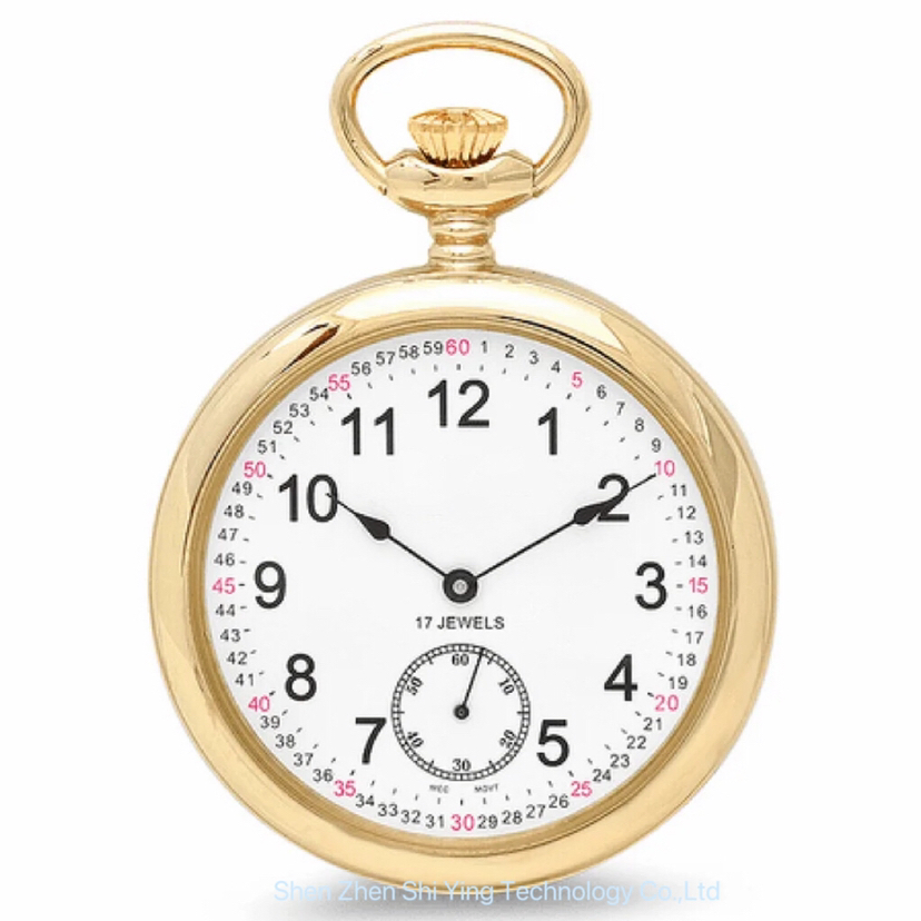 Custom Luxury 1piece Pocket Watch Japan Movement (gold plated)