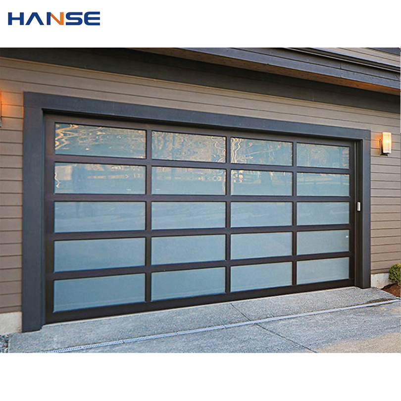 Modern Designs White Frame Garage Doors Custom Size Villa Apartment Roller Shutters Garage Door