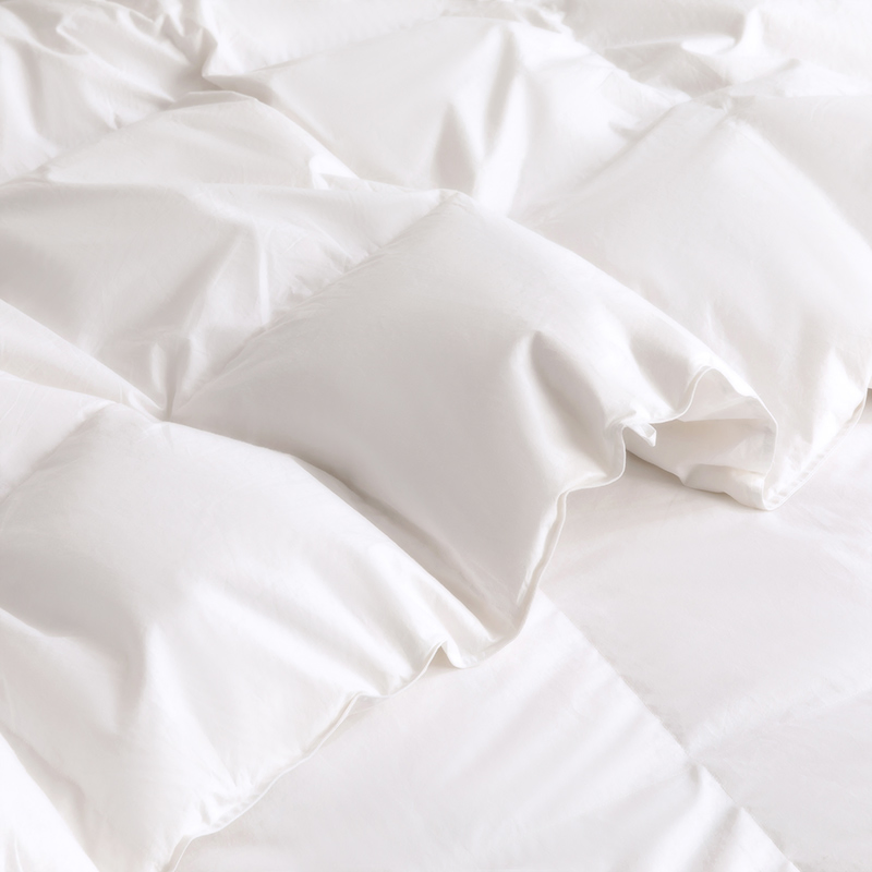 High Fluffy Down Quilt Comforter for Duck Feather Warm Lightweight Duvet Bedding