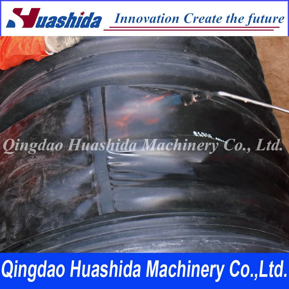 PE Wrapping Heat Shrink Sleeves for Corrugated Sewage Pipe Connector