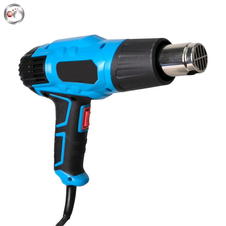 12.5 AMP Dual-Temperature Heat Gun Kit with High and Low Settingsblack Blue