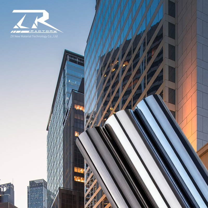 Zr Enhanced Reflective Mirror Film Silver20 Multi-Scene Use, Weather-Resistant