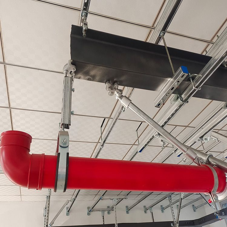 UL FM Certified Seismic Fixed Beam Clamp for Top Beam to Strut Channel Connection
