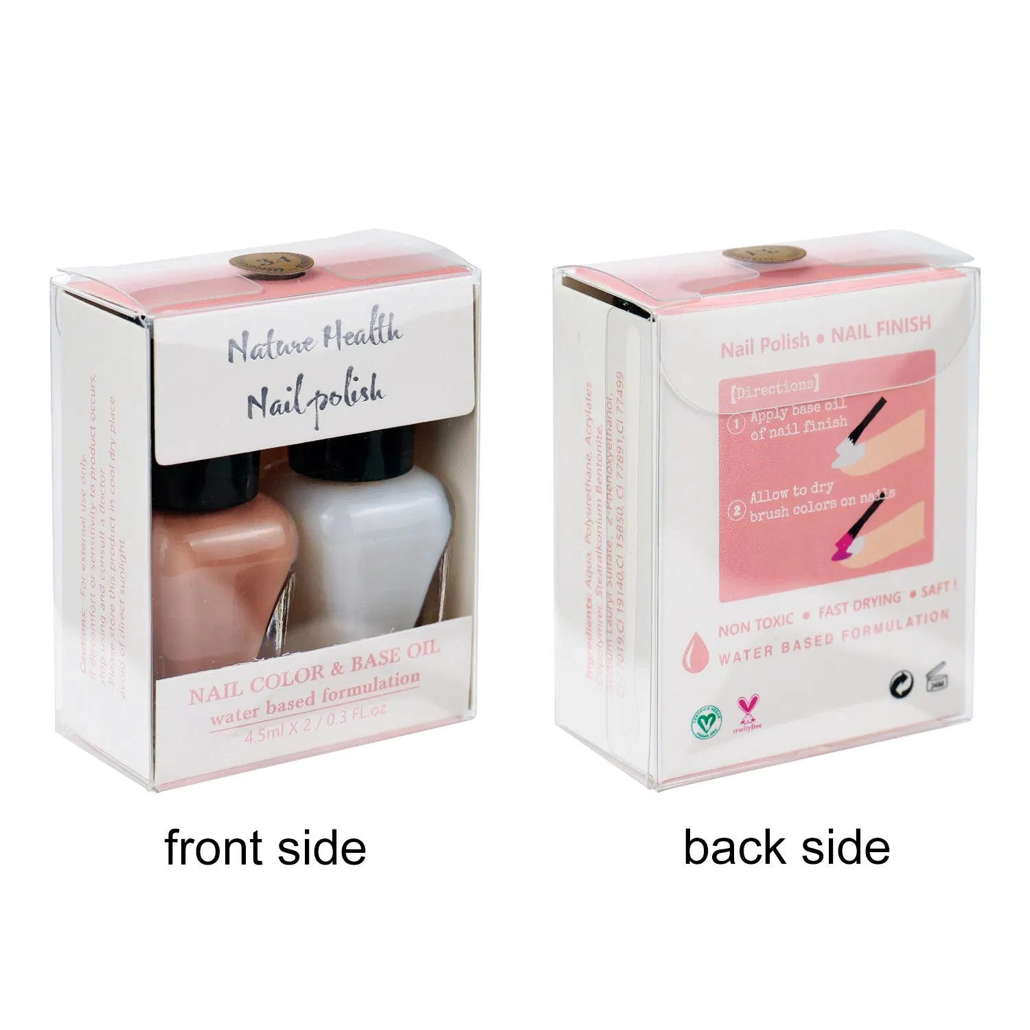 Free Sample Private Logo Nail Art Varnish Gel Nail Polish Set