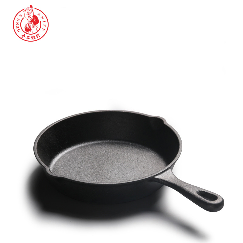 Сковорода индукционная чугунная 14-26 см, антипригарная