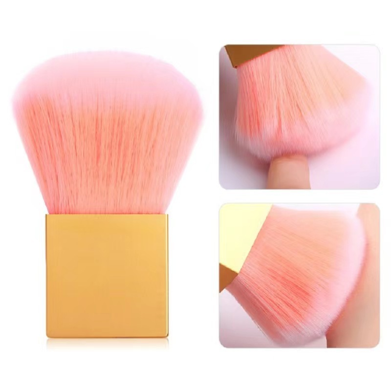 Spot Goods Popular Loose Powder Brush Square Dusting Brush