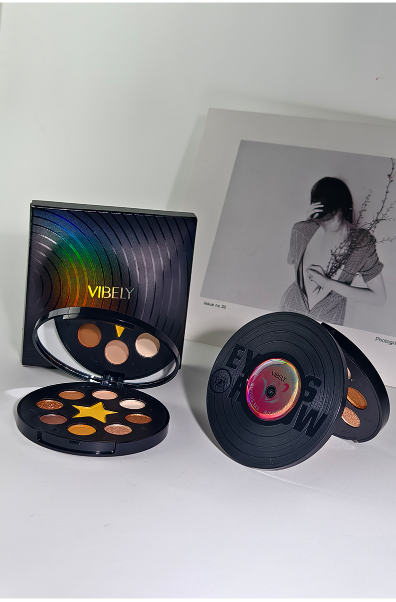 9 Color Waterproof Sweat-Proof Pigmented Shimmer Matte Eye Shadow Palette