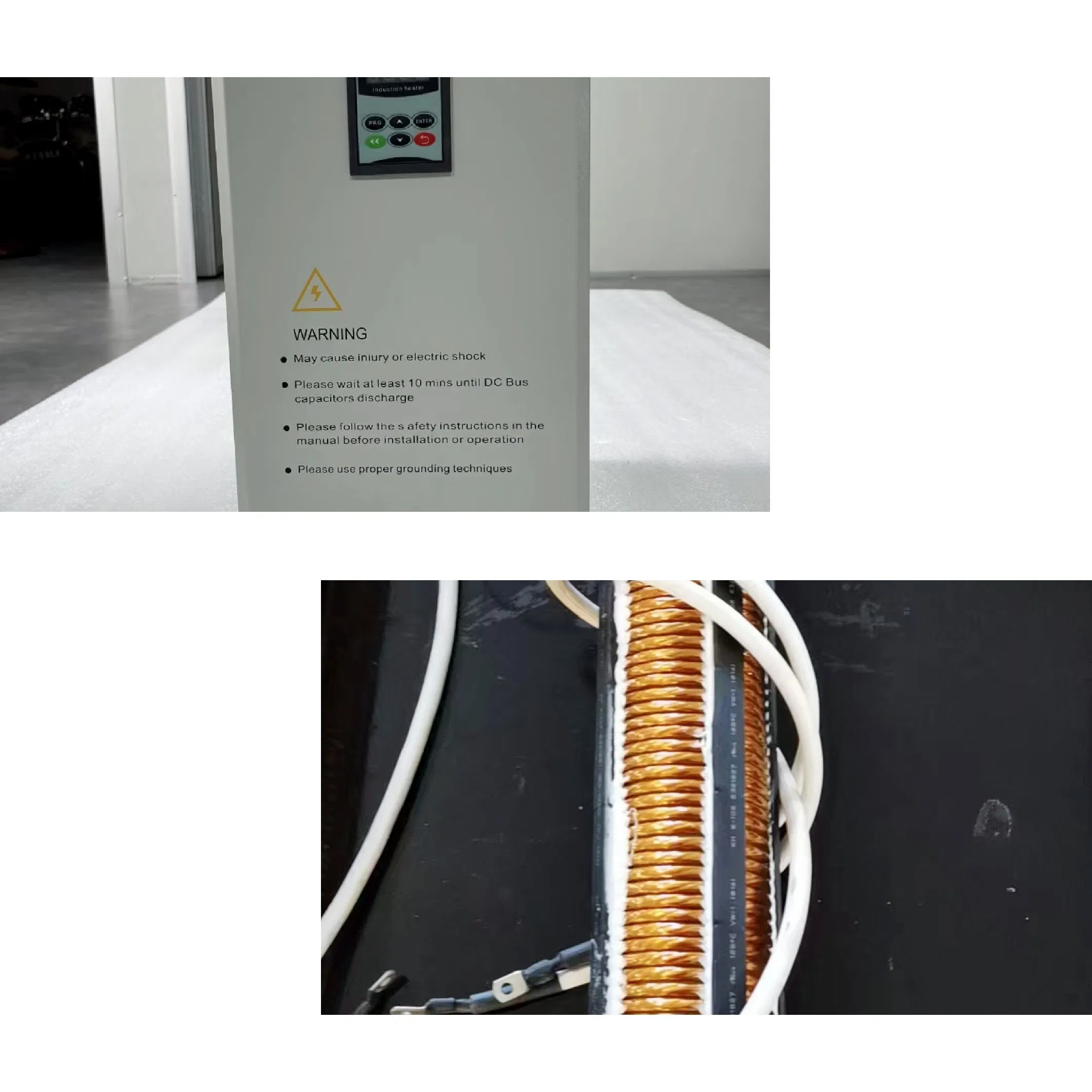6-300kw Industral Electric Furnace Heating Element Instant Induction Water Heater with Good-Price