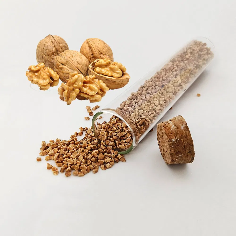 Дроблёная скорлупа грецкого ореха для пескоструя и тумблера