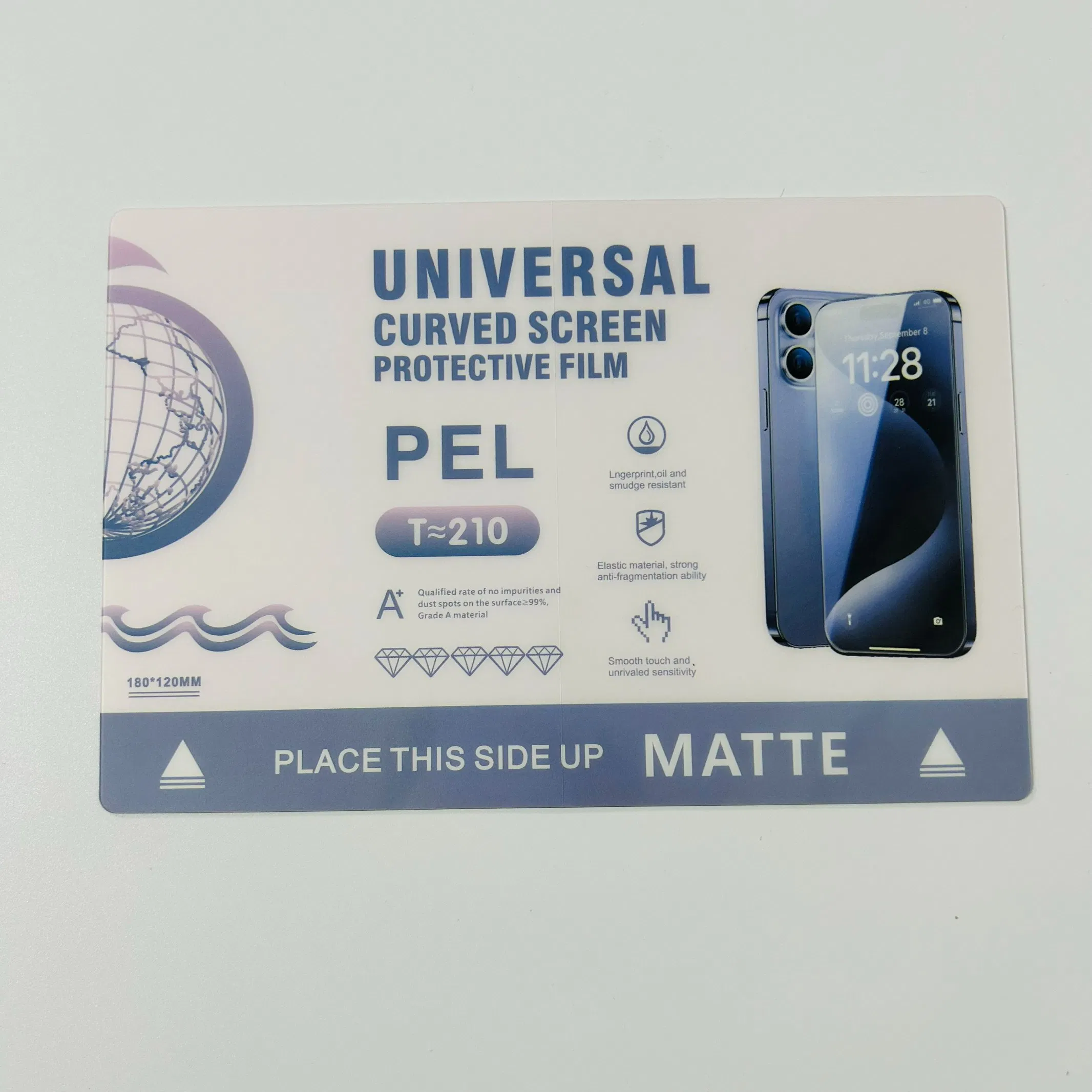 Гидрогелевая защитная плёнка TPU для экрана телефона