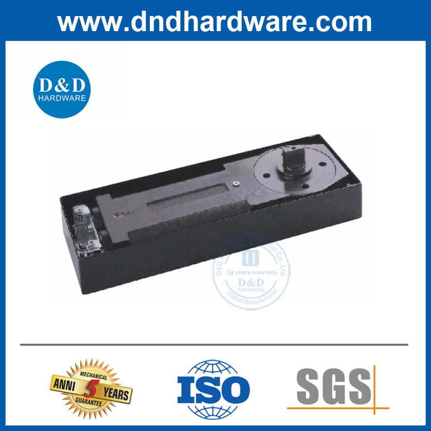 Hot Sell Iron Floor Spring Closer for Glass Door with Stainless Steel Cover