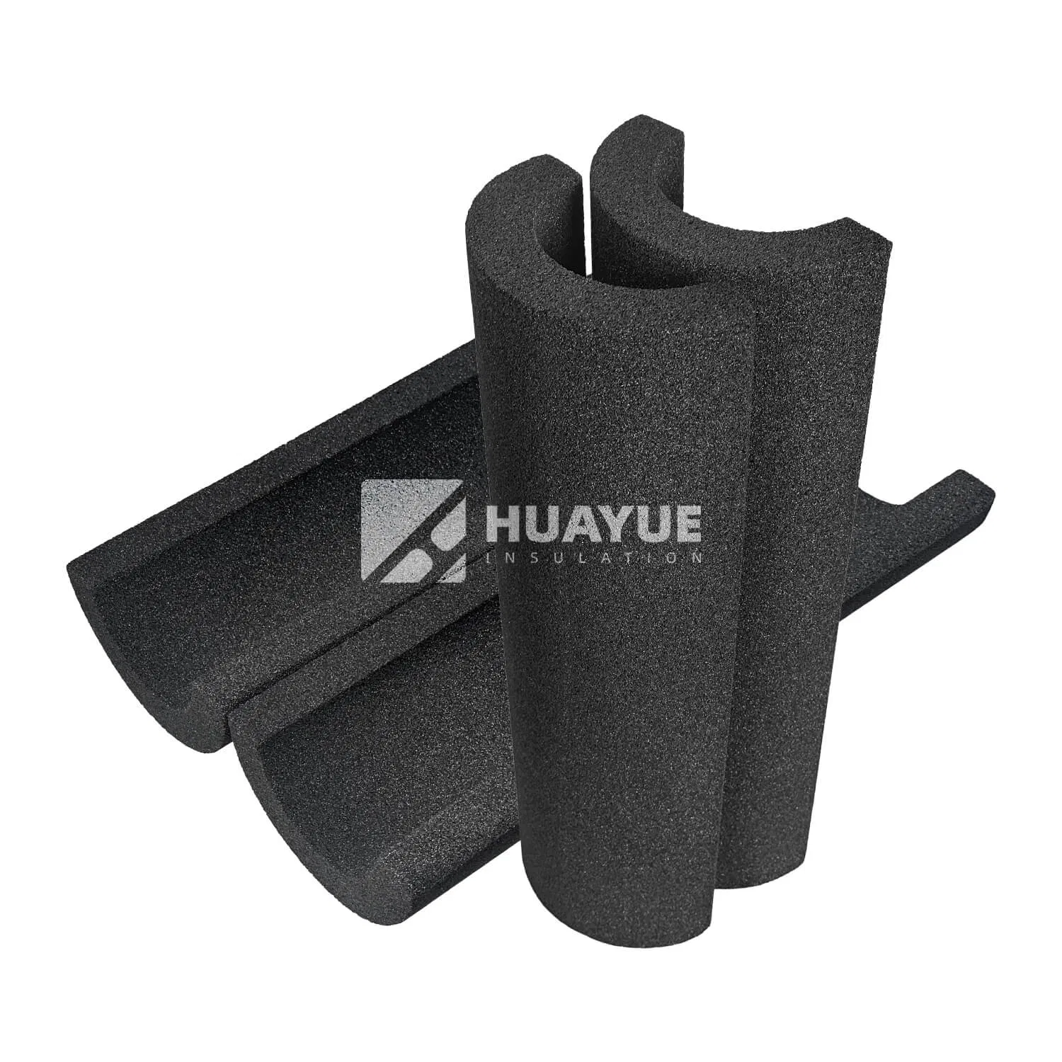 Lightweight Rigid Foam Glass Pipe Insulation Easy Installation for Contractors