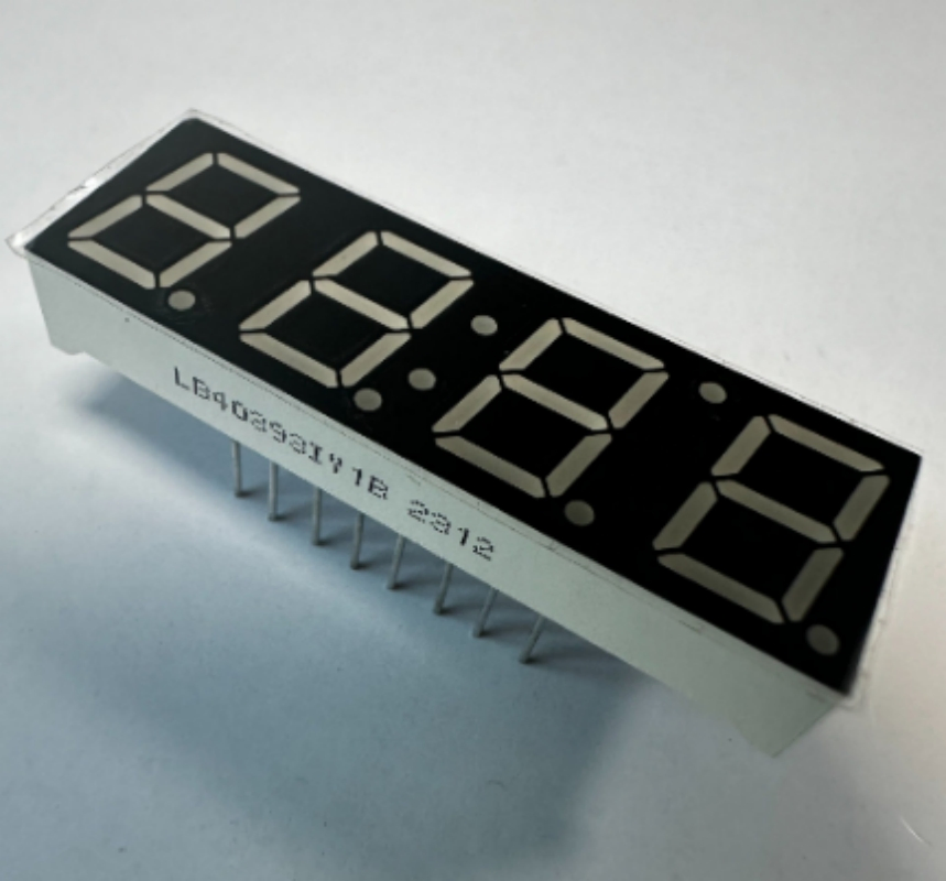 7 Segment LED Clock Display for Home Appliances and Electronics