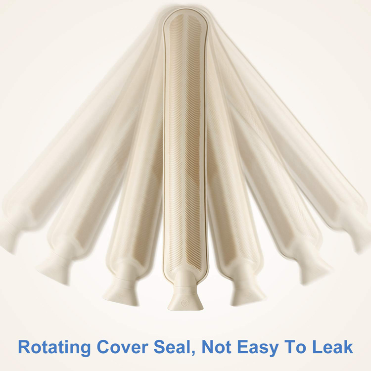 Facatory Wholesale 2L Long Soft Cover Hot Water Bottle Bag