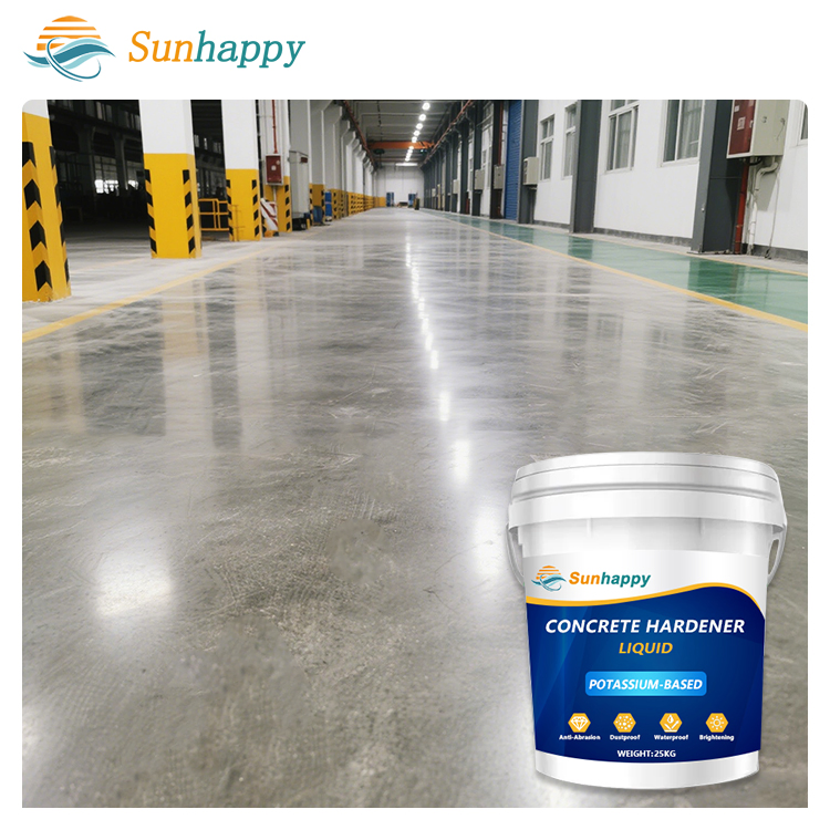 Protects Decorative Floor Coating Cement Curing Agent High Quality Wholesale Fast-Drying Liquid Concrete Floor Hardener