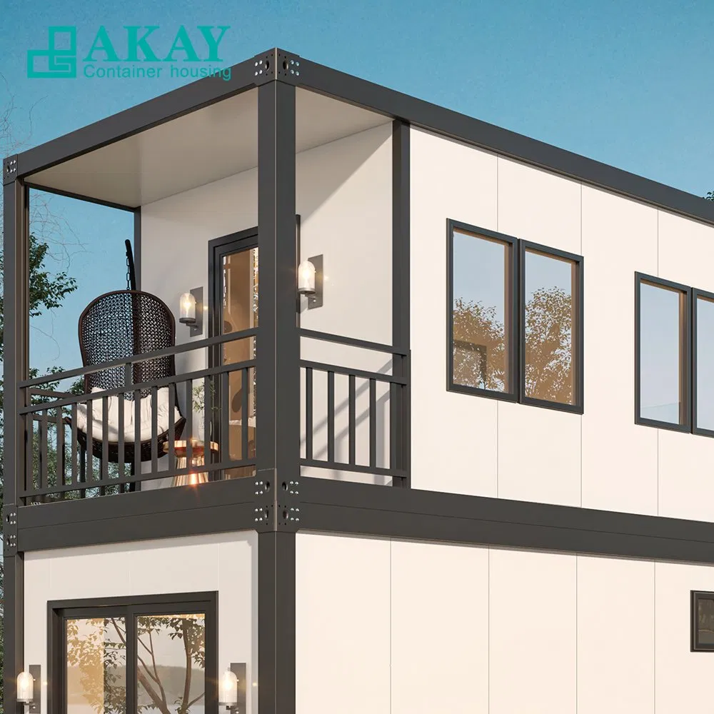 Luxury 2 Bedroom Casa Modular Homes Flat Pack Living Portable Prefabricated House Prefab House Container House