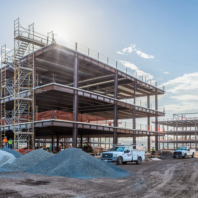 Prefab Multi-Storey Steel Structure Business Building