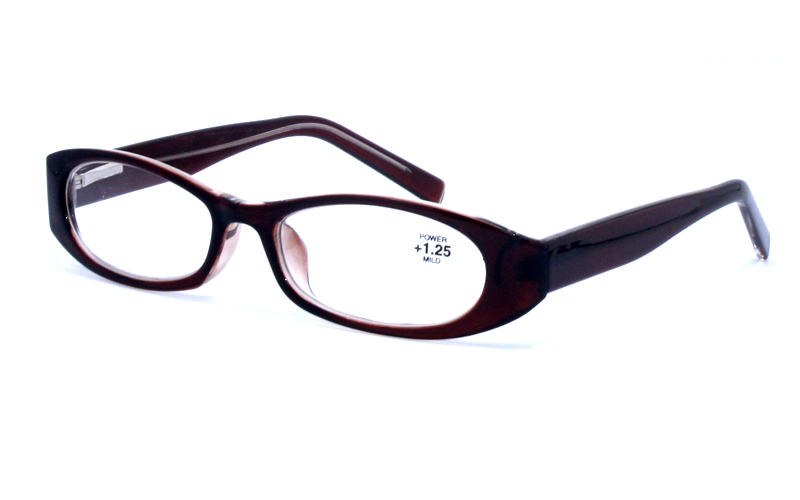 Hot Sell Unisex PC Oval Frame Fashionable Trendy Reading Glasses for Adults