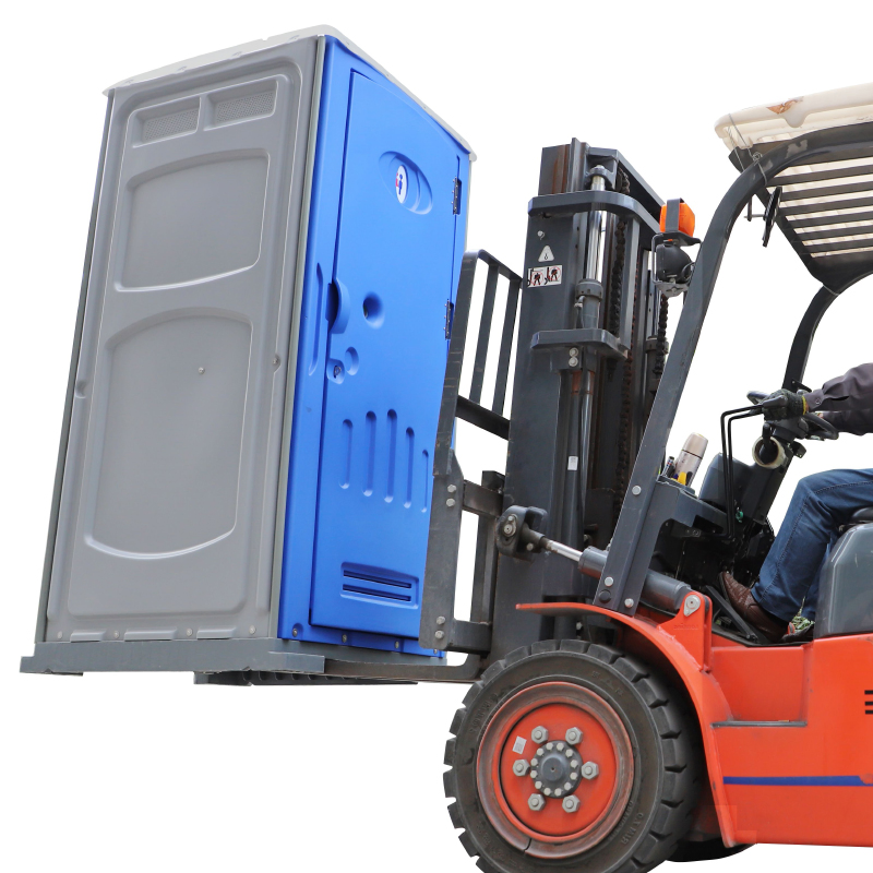 Portable Mobile Flush Restroom Single Plastic Toilet Porta Potty for Outdoor Events