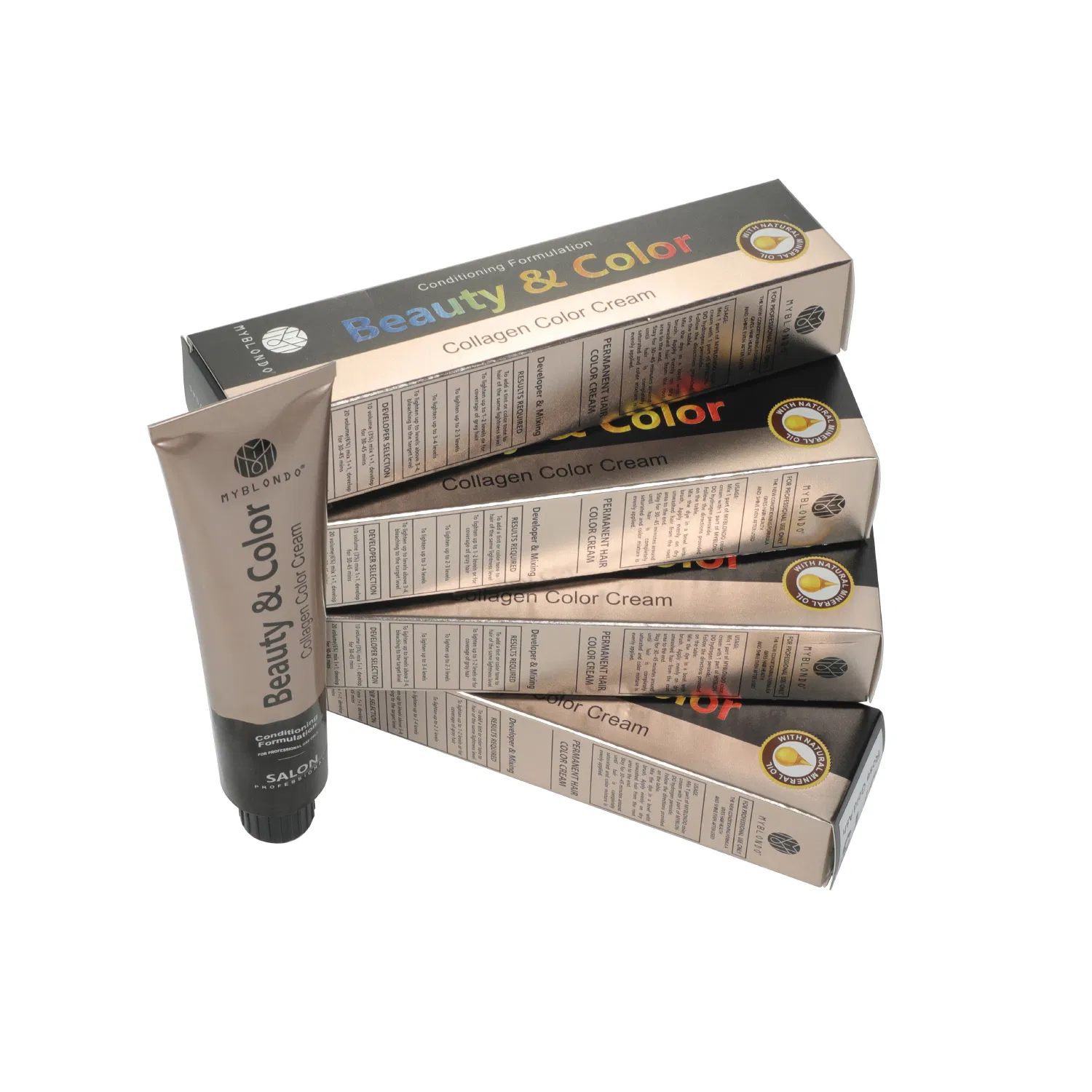 OEM Wholesale Hot Sale Professional Permanent Low Ammoina Hair Dye Cream