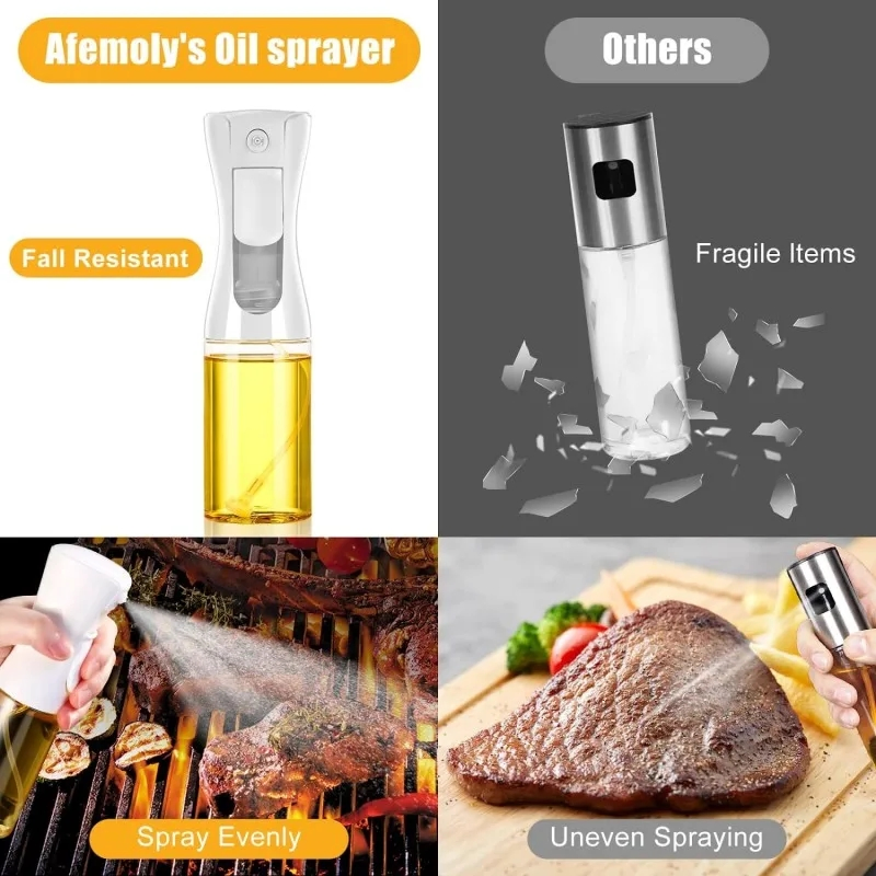 Cosmetic Fine Mist Sprayer Bottle 160ml 200ml 300ml 500ml Clear Black White Hair Water Alcohol Plastic Continuous Spray Bottle