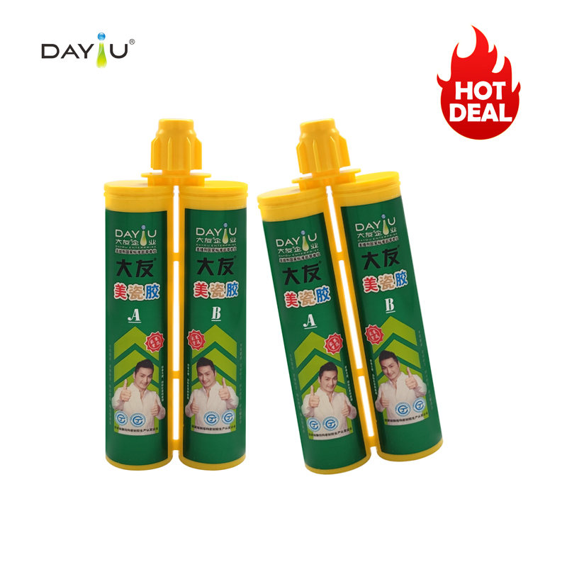 2 Part Epoxy Tile Sealer High Gloss Abrasion Chemical Resistant Tile Grout for Floor Porcelain Tiles