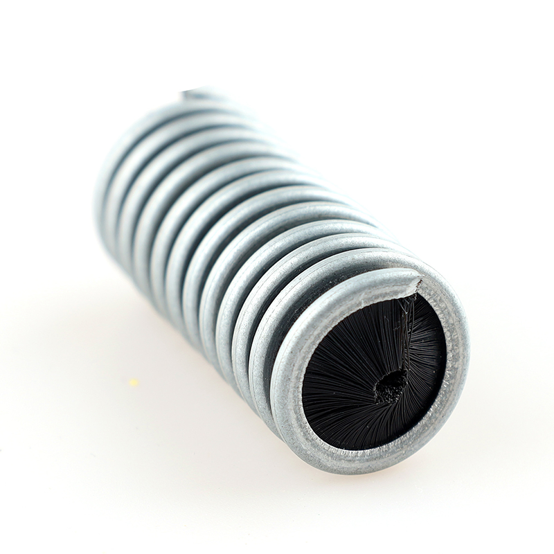 Inner Wound Spring Brush Nylon Stainless Steel Spiral Brush Dust Cleaning Polishing Abrasive Wire Winding Custom
