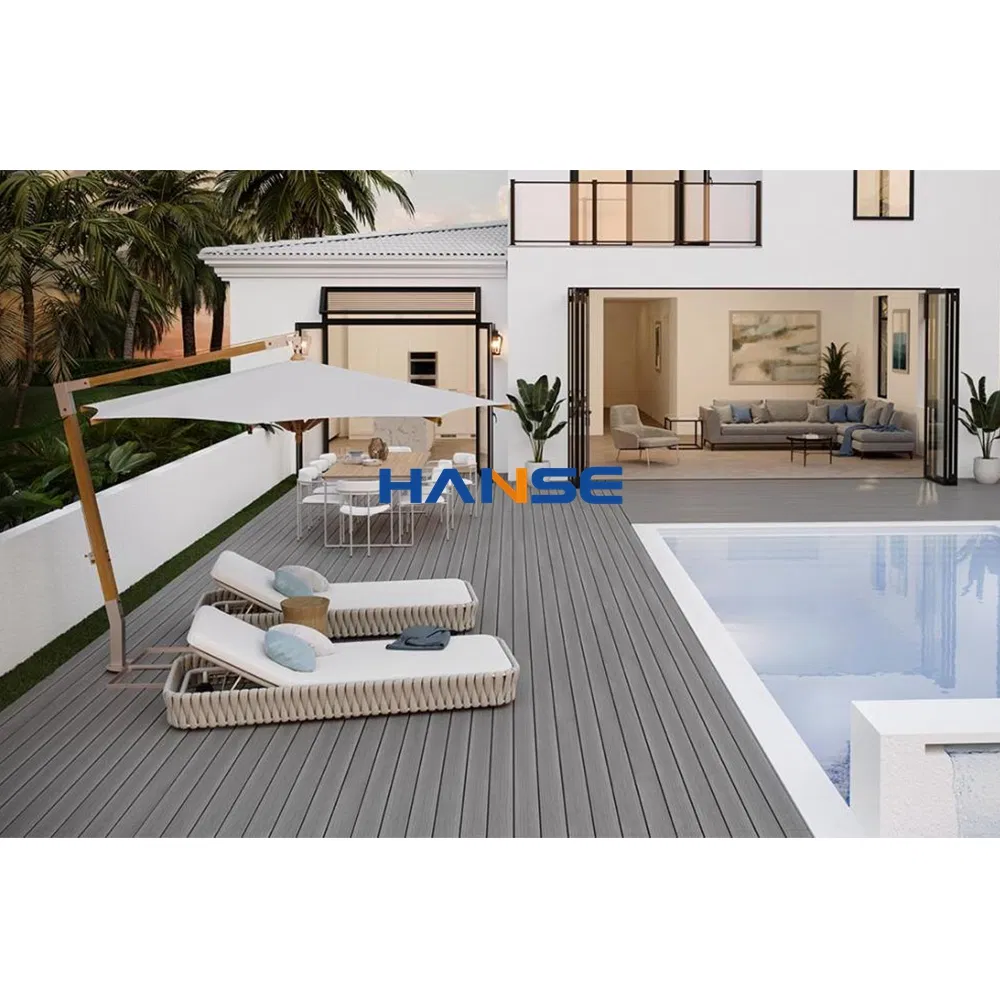 High End Durable 3D Surface Embossing Outdoor WPC Wood Plastic Composite Flooring WPC Decking Prices
