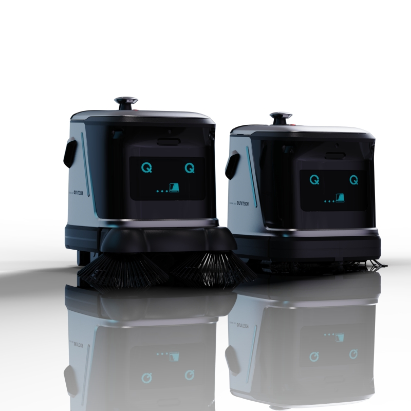 APP & Manual Control Cleaning Robot Ounitech Q3-G Robot with Ai Intelligent Inspection
