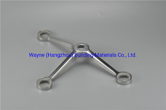 300mm Stainless Steel Glass Spider with 3 Arms; Glass Fitting Hardware, Point-Fixed Curtain Wall Hardware with High Quality and Best Price