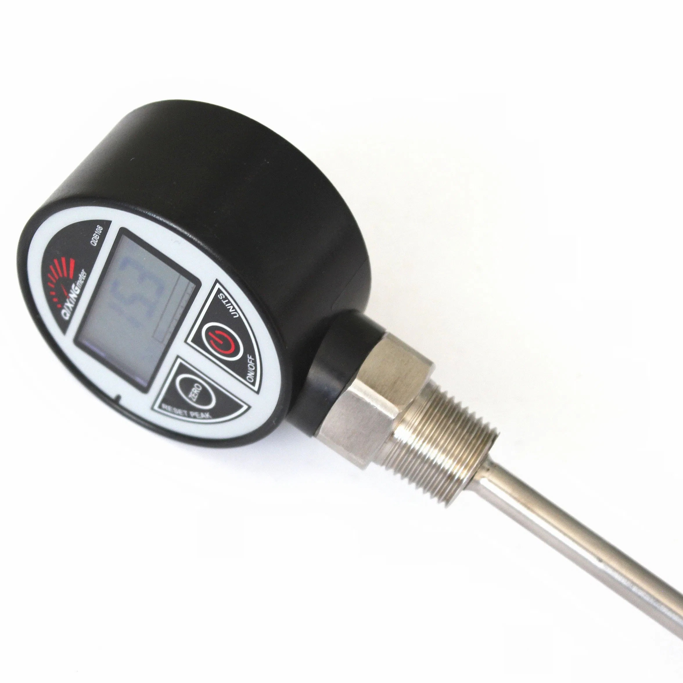 Hot Selling Battery-Powered -200~500 º C Digital Temperature Gauge Qtb108