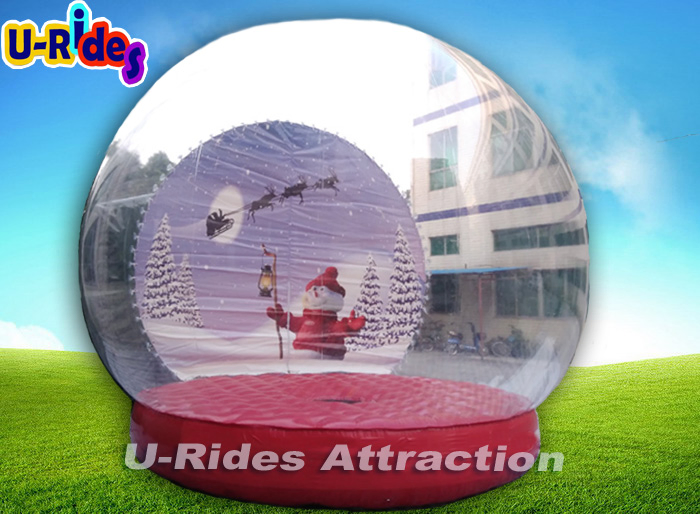 Favourite Inflatable Snow Ball Snow Globe Christmas Ball for Holiday Parties/Decor